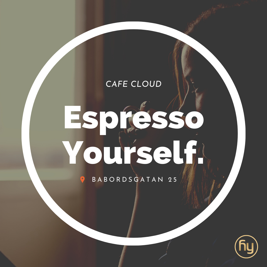 10. Espresso yourself